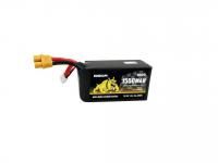 DOGCOM Ultra light-weight 1550mAh 150C 6S 22.2V FPV lipo battery