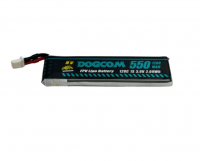 DOGCOM 550mAh 120C 3.8V 1S HV FPV lipo battery BT2.0 plug 