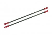 3mm Carbon Tail Boom Support set (RED)- MASTER CP Model #:(MH-MTCP107)