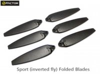 Helifactor 200QX Sport Foldable Blade - Black(6 pcs, 3R+3L) (HF200QX04BK)