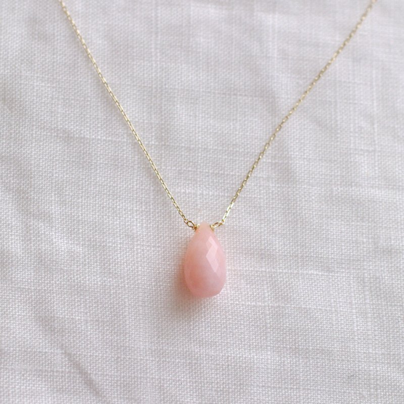 namida : pink Opal -s（necklace）