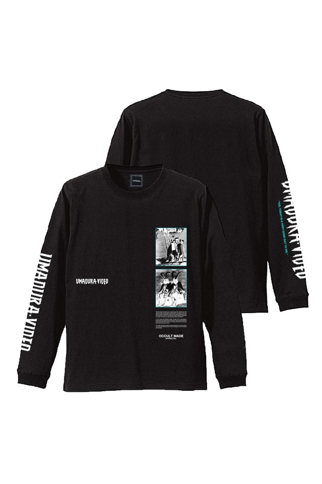 H＞FRACTAL × UMADURAVIDEO -「HOPI」ロングTシャツ(BLACK)