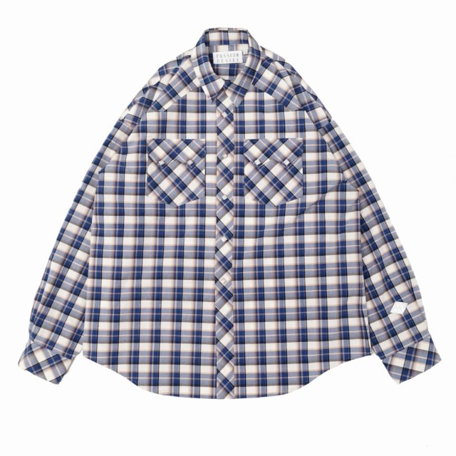 <img class='new_mark_img1' src='https://img.shop-pro.jp/img/new/icons1.gif' style='border:none;display:inline;margin:0px;padding:0px;width:auto;' />el conductorH-GLITTER CHECK WESTERN SHIRTS コンダクター 2022年春夏コレクション グリッター チェック ウェスタンシャツ