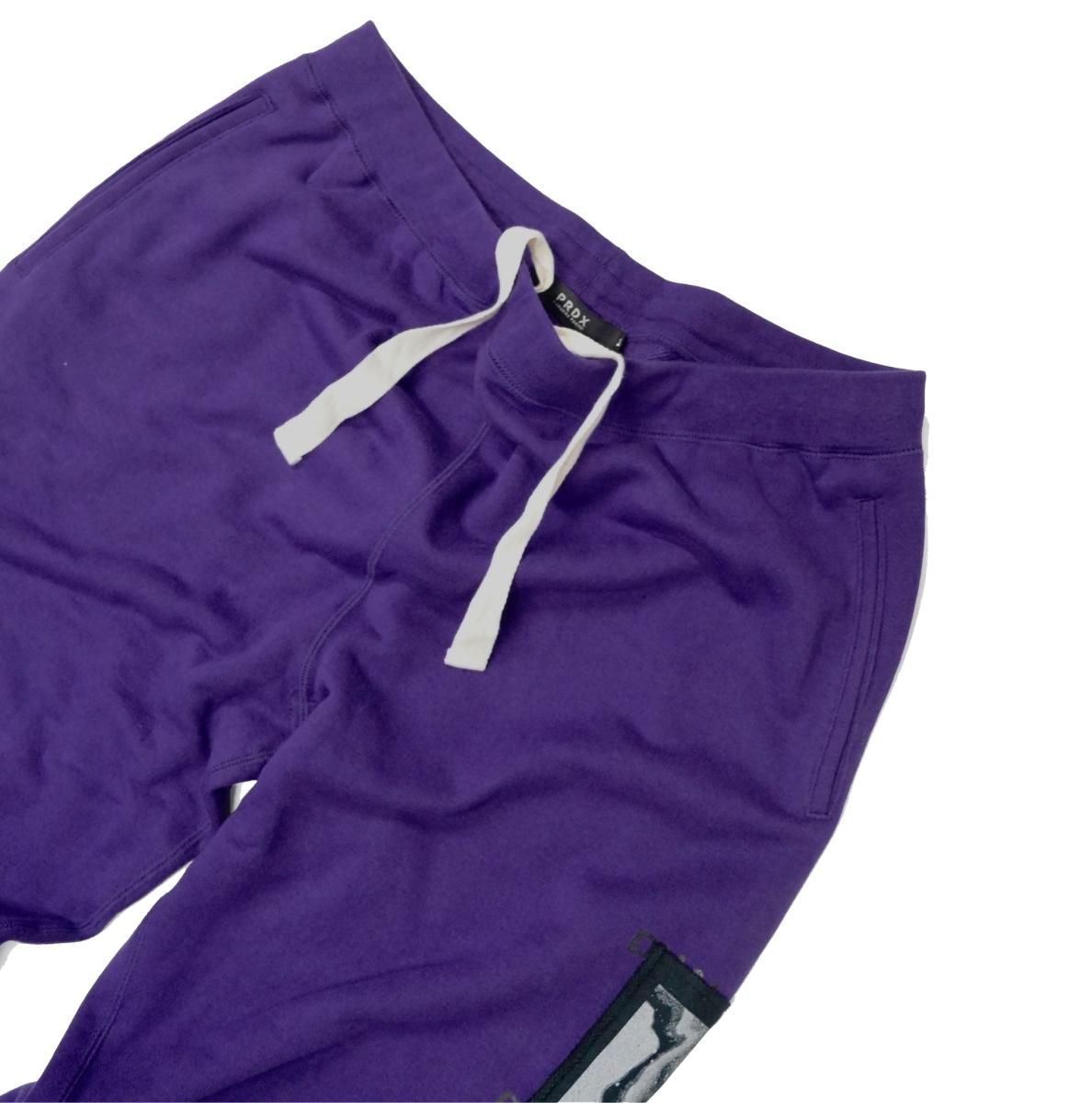 PRDX PARADOX TOKYO - DRAWING PATCH SWEAT PANTS ( PURPLE