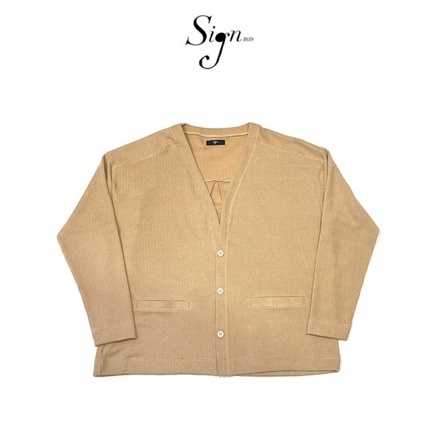 Sign1019 CARDIGAN (BEIGE)