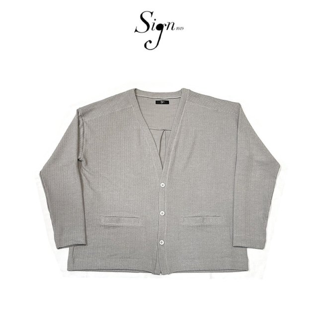 Sign1019 CARDIGAN(GRAY)