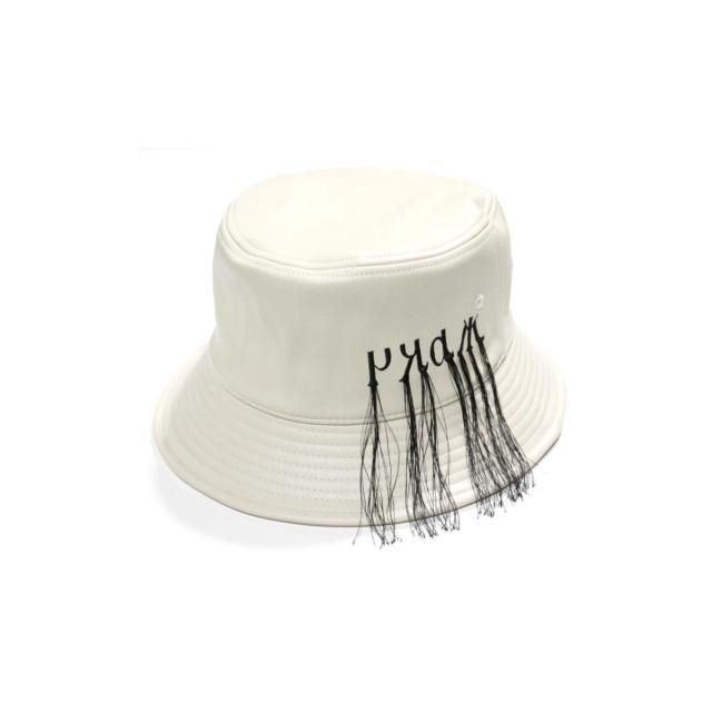 PRDX PARADOX TOKYO - FRINGE EMBROIDERY BUCKET HAT(BEIGE) ѥɥå Хåȥϥå