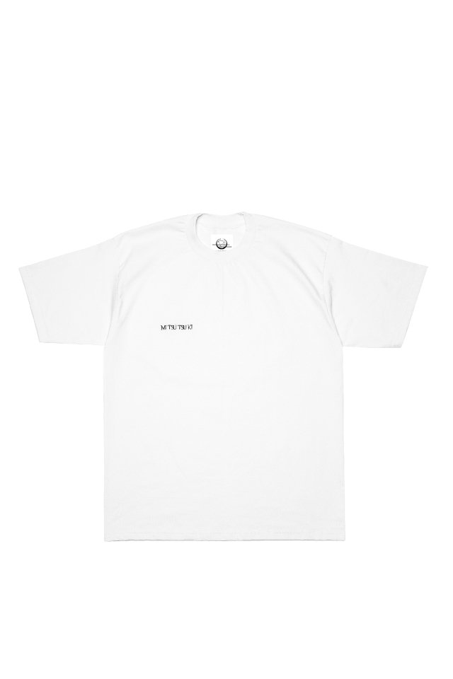 【予約商品7月下旬-8月上旬お届け予定】mitsutsuki LOGO 刺繍 Tシャツ(ホワイト)