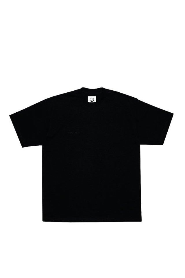 【予約商品7月下旬-8月上旬お届け予定】mitsutsuki LOGO 刺繍 Tシャツ(ブラック)