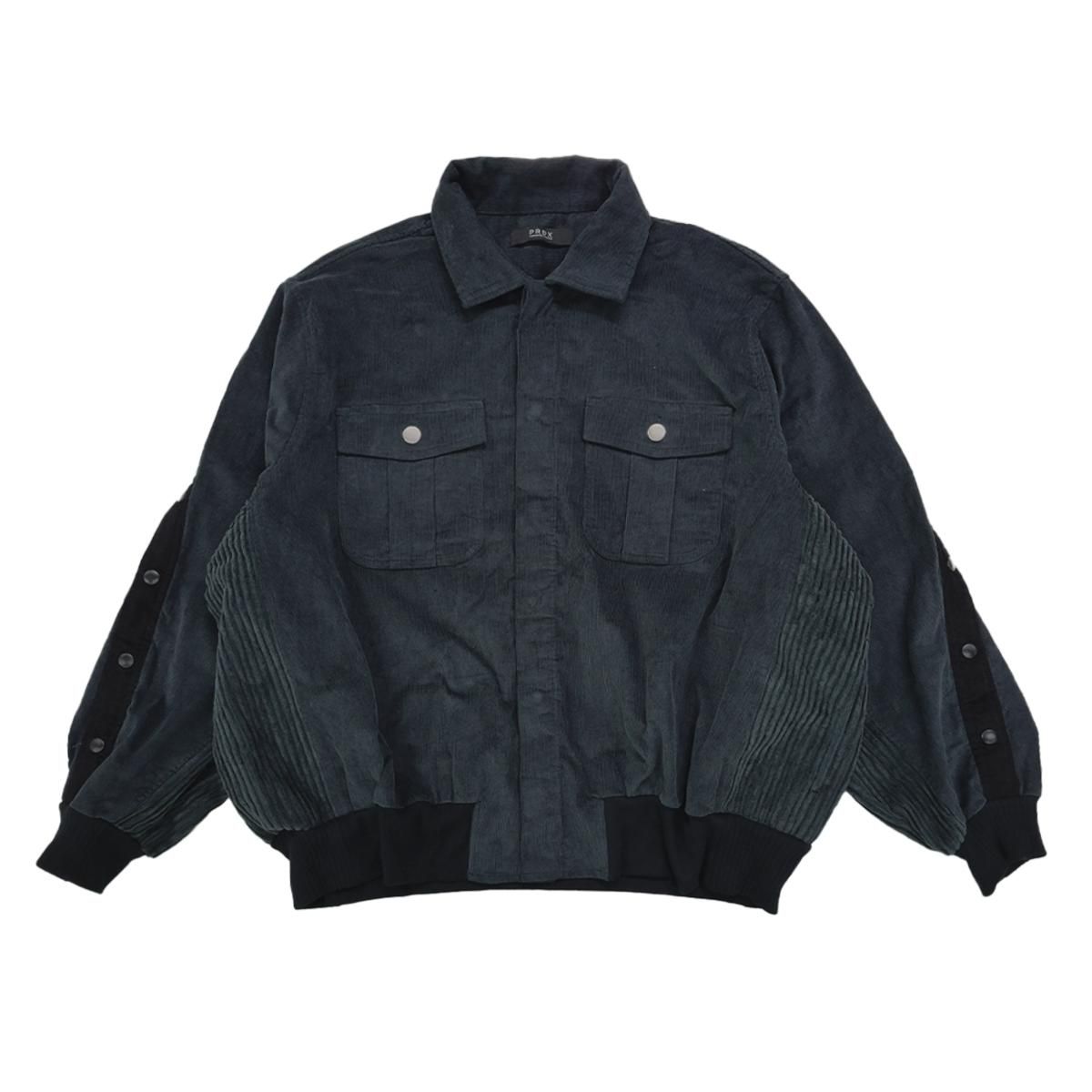 PRDX PARADOX TOKYO / 2 CORDUROY WIDE JACKET - CHARCOLE 