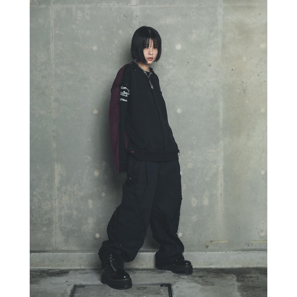 レビュー高評価商品 2 / TOKYO PARADOX PRDX SIDE BLACK - SWEAT WIDE INSIDE-OUT トップス