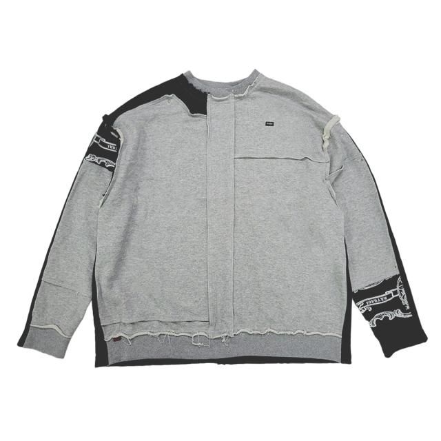 PRDX PARADOX TOKYO / 2 SIDE INSIDE-OUT WIDE SWEAT  - GRAY 奢ȥ꡼å