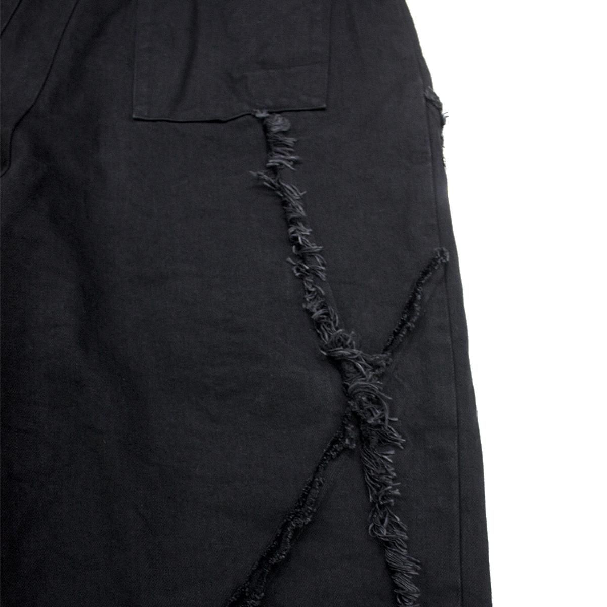 PRDX PARADOX TOKYO / SLASH PATCHWORK DENIM PANTS カットオフ