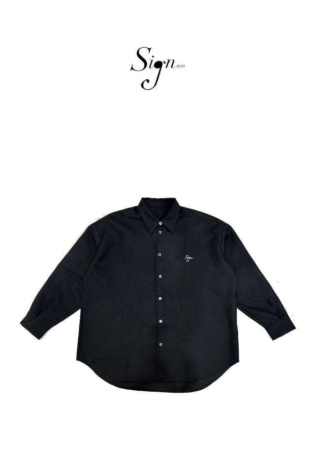 ͽ1-2ܤϤͽSign1019 - Sign1019 EASY CARE SHIRT(BLACK)