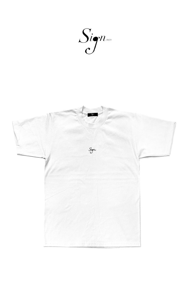 ͽ1-2ܤϤͽSign1019 - Sign1019 EMBROIDERY T-SH(WHITE)