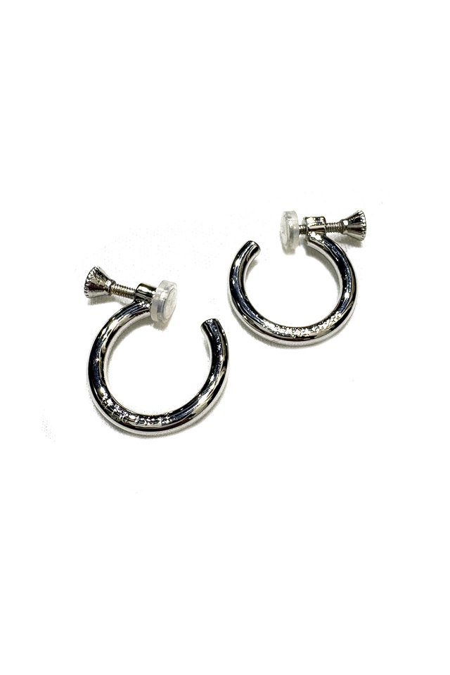 3-4ܤ缡ϤMITSUTSUKI HOOP EARRING(SILVER)