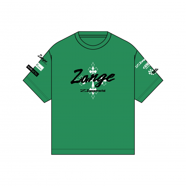 饤2~2ܤϤͽͽʡZANGEfractal  RIDING S/S TeeGREEN