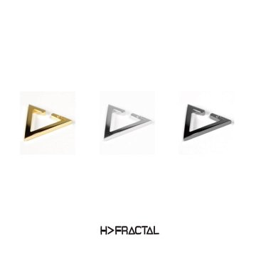 TRIANGLE EAR CUFF-GBLK - フラクタル原宿 通販 H＞FRACTAL Laforet ONLINESHOP