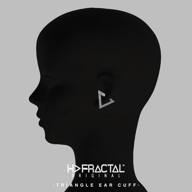 ͽʡH>FRACTAL ORIGINAL TRIANGLE EAR CUFF(SILVER) ȥ饤󥰥륤䡼 С