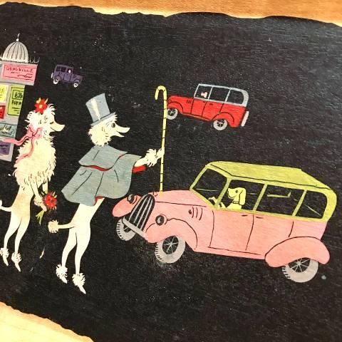 Kentley Poodle Tray Scene4 Celebration Honey Bop Kentley Poodle Tray Scene4 Celebration Honey Bop