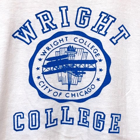 <img class='new_mark_img1' src='https://img.shop-pro.jp/img/new/icons13.gif' style='border:none;display:inline;margin:0px;padding:0px;width:auto;' />70's Vintage College Printed Tee