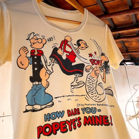 POPEYE Tee" King Features Syndicate"   HONEY BOP
