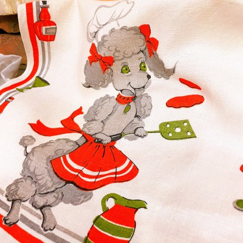 <img class='new_mark_img1' src='https://img.shop-pro.jp/img/new/icons13.gif' style='border:none;display:inline;margin:0px;padding:0px;width:auto;' />Poodle Kitchen Dish Linen Towel