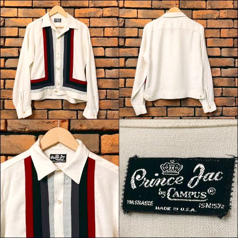 “Prince Jac by CAMPUS” White with L Lined Rayon Shirt - HONEY BOP