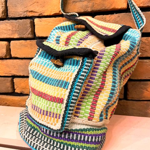 <img class='new_mark_img1' src='https://img.shop-pro.jp/img/new/icons13.gif' style='border:none;display:inline;margin:0px;padding:0px;width:auto;' />Striped Rug Shoulder Bag
