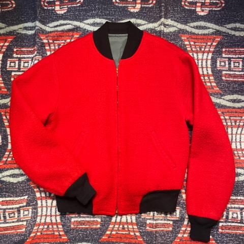 <img class='new_mark_img1' src='https://img.shop-pro.jp/img/new/icons13.gif' style='border:none;display:inline;margin:0px;padding:0px;width:auto;' />1950's Fleece & Nylon Reversible Jacket