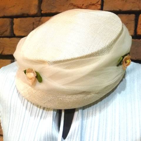White Flower Hat