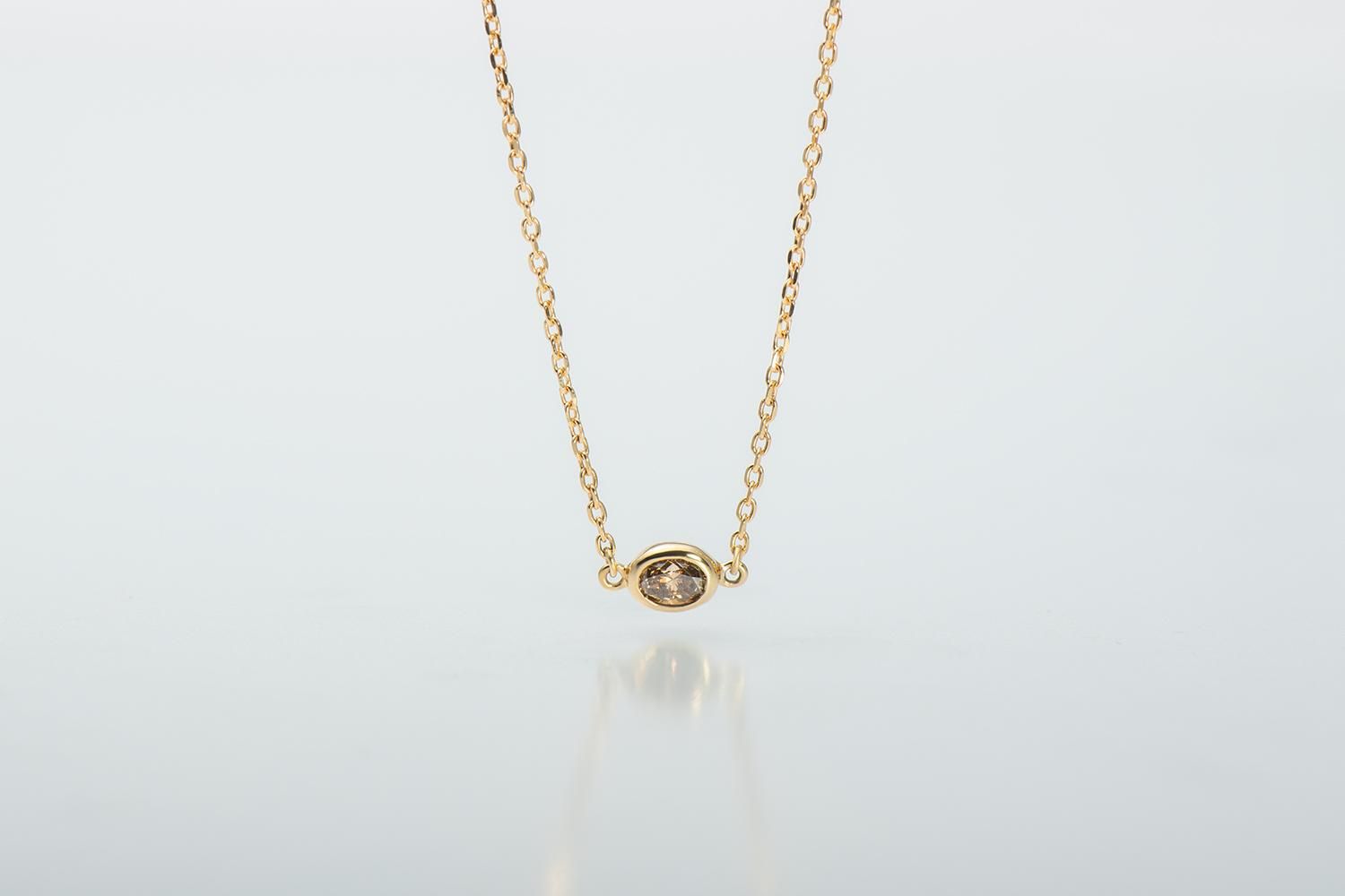 お歳暮 時期 | ブラウンダイアモンドネックレス AURORA ジュエリー GRAN アクセサリー