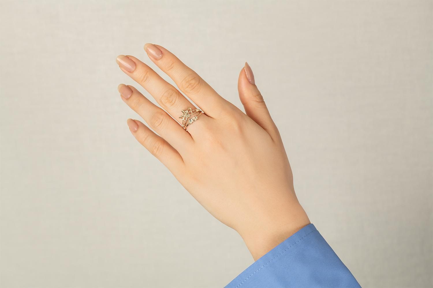 アザミリング | AURORA GRAN ジュエリーアクセサリーブランド