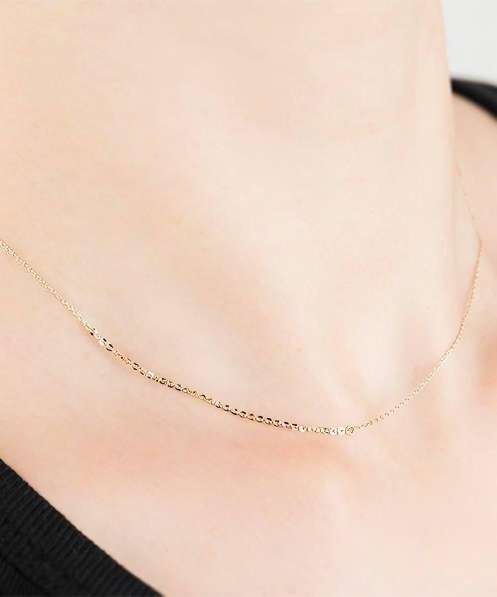 オーロラグラン　ソイルネックレス　k10YG オーロラグラン ソイルネックレス k10YG - メルカリ