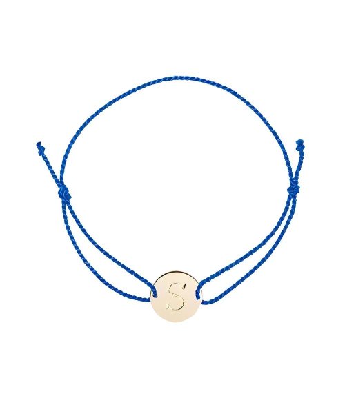 K18YG Cord Bracelet Round for baby