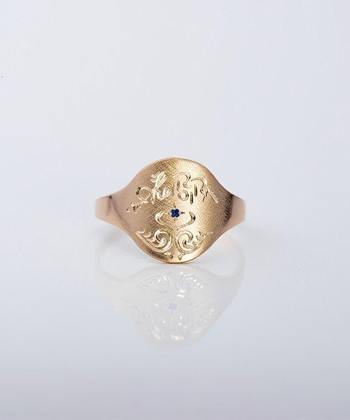  INITIAL＆MESSAGE RING (6文字まで)
