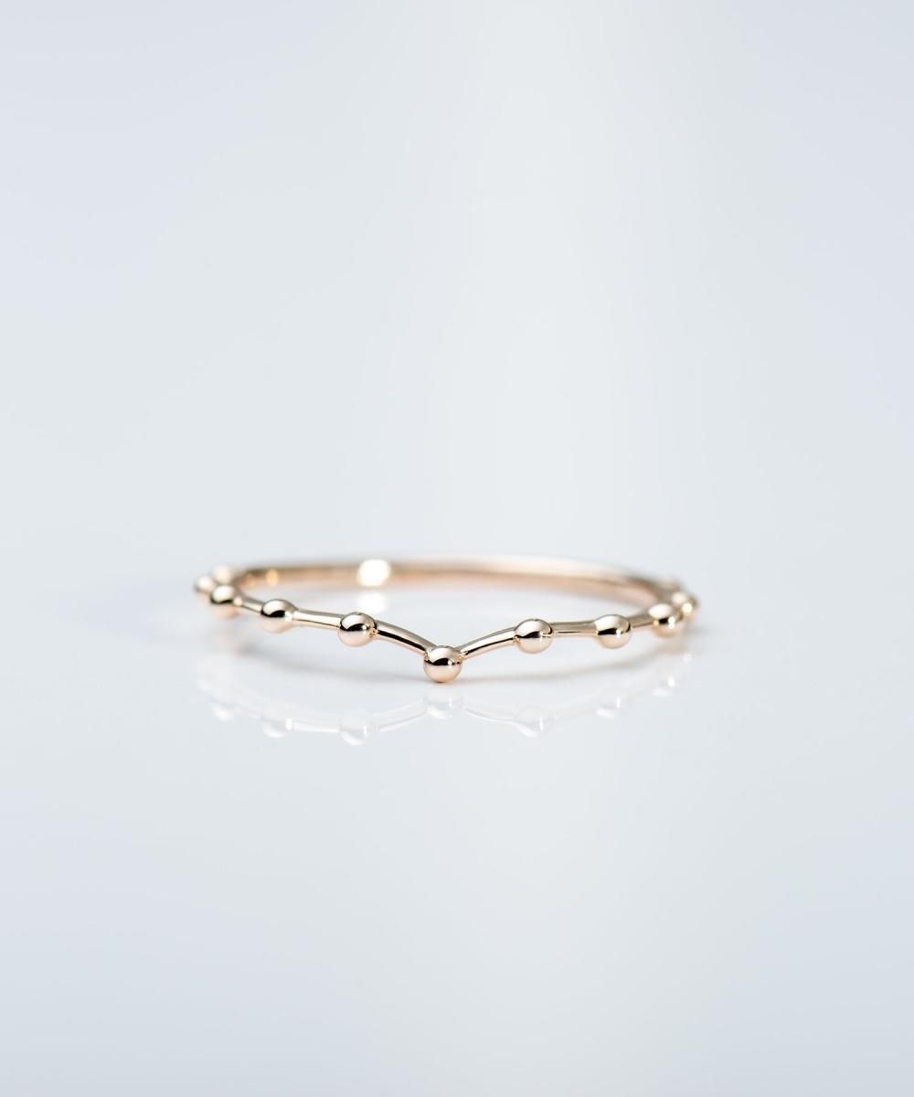 アクセサリー AURORA GRAN K10YG Basic Collection プレーンリングS | AURORA GRAN ジュエリー