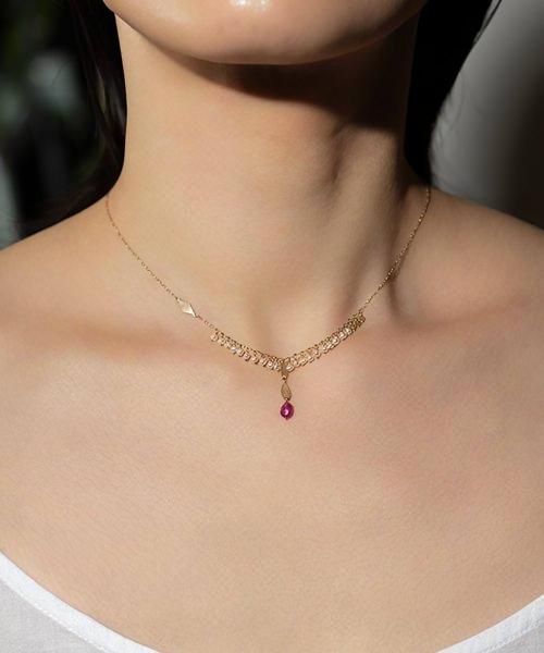 <img class='new_mark_img1' src='https://img.shop-pro.jp/img/new/icons1.gif' style='border:none;display:inline;margin:0px;padding:0px;width:auto;' />NR113 / Stone Mix Necklace