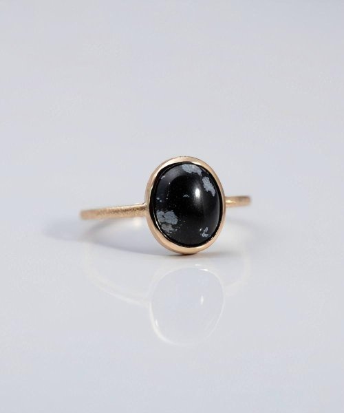 <img class='new_mark_img1' src='https://img.shop-pro.jp/img/new/icons1.gif' style='border:none;display:inline;margin:0px;padding:0px;width:auto;' />NR109 / Obsidian Ring / Oval