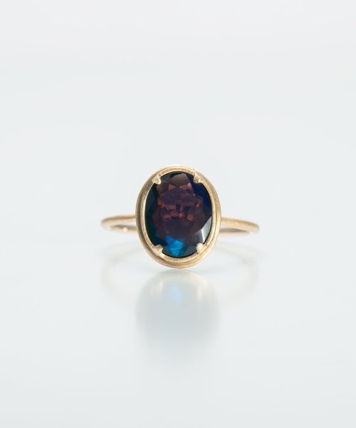 <img class='new_mark_img1' src='https://img.shop-pro.jp/img/new/icons8.gif' style='border:none;display:inline;margin:0px;padding:0px;width:auto;' />NR128 / Black Opal Ring / Oval Cut