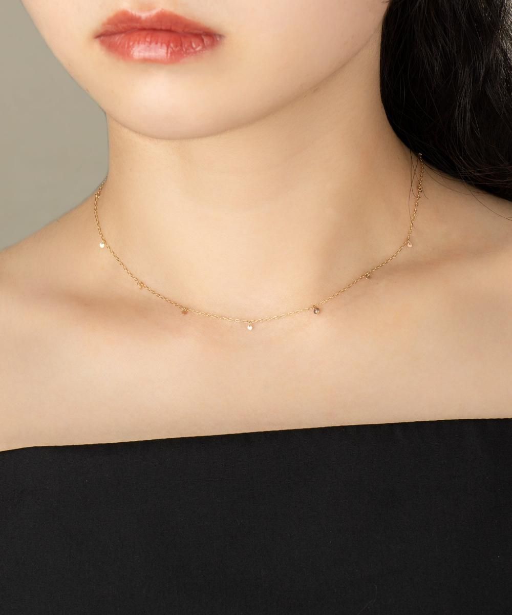 アクセサリー yutaro3838 K10ダイヤモンドチャーム（0.03ct）｜ネックレスチャーム