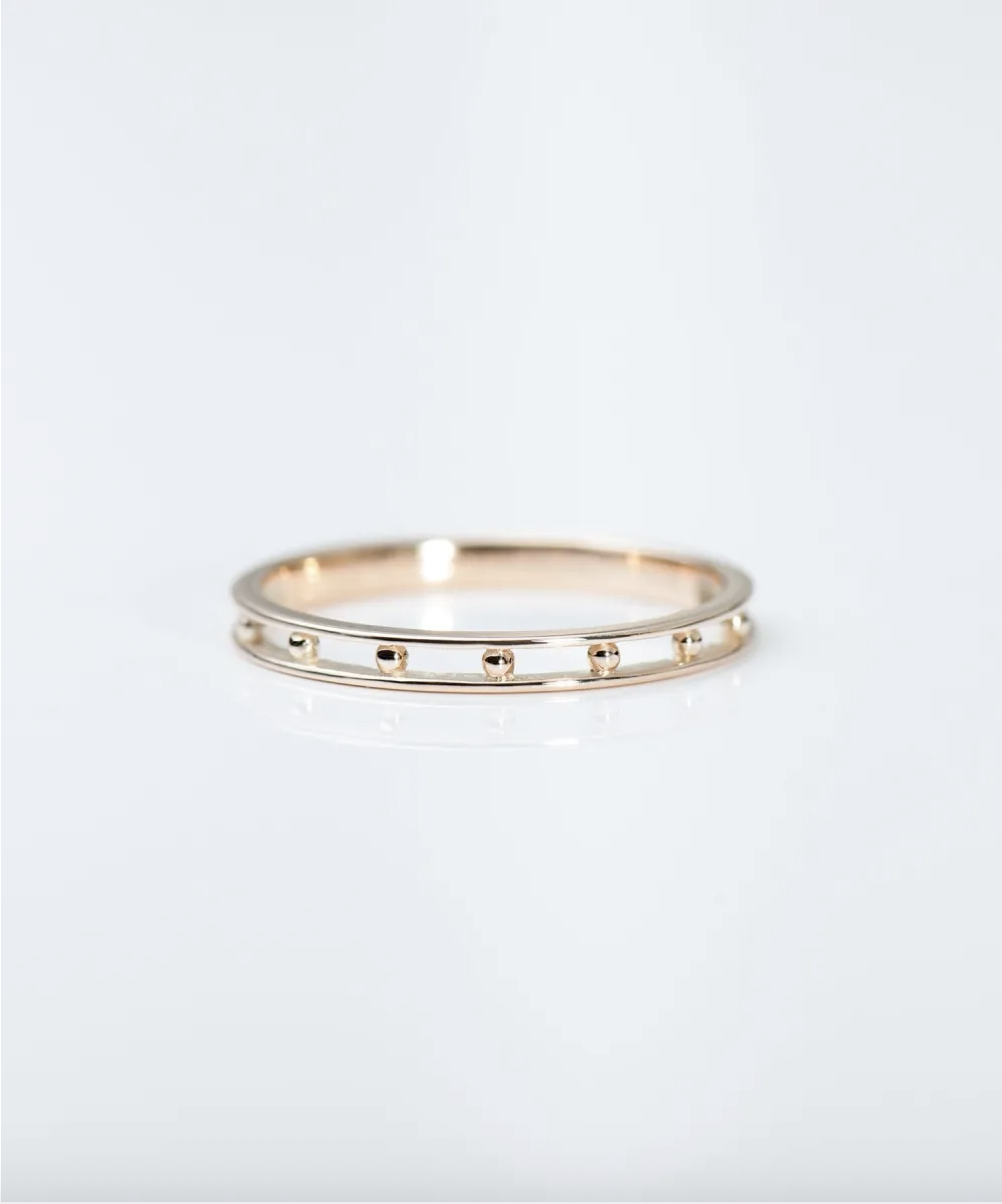 AURORA GRAN】K10YG Com Letter Bracelet チャームタイプ