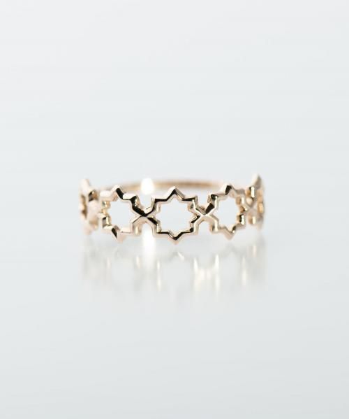 気まぐれセール❣️】auroragran ムーンフェイズリング K10YG 13号 気まぐれセール❣️】auroragran ムーンフェイズリング K10YG 13