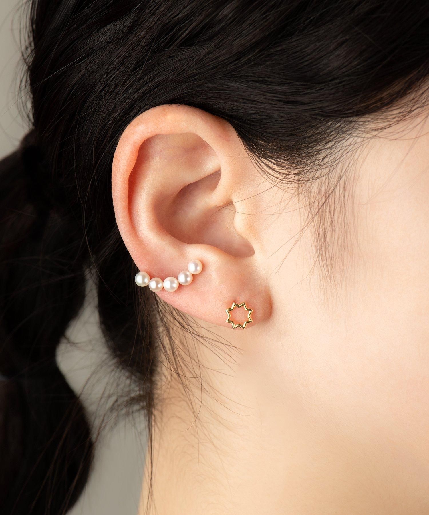 Generalife ヘネラリーフェ2ハマムの星ピアス | AURORA GRAN
