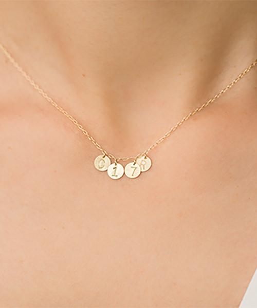 Com Letter Necklace 㡼ॿ4