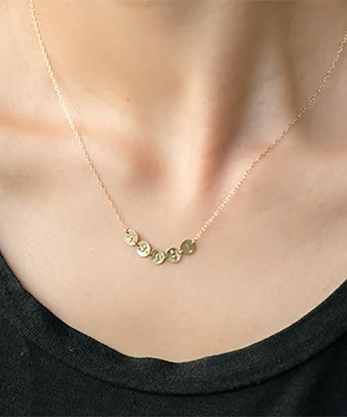 Com Letter Necklace 졼5