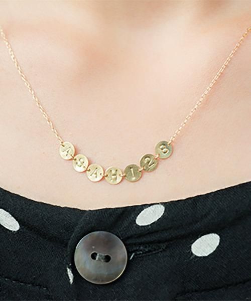 Com Letter Necklace 졼7