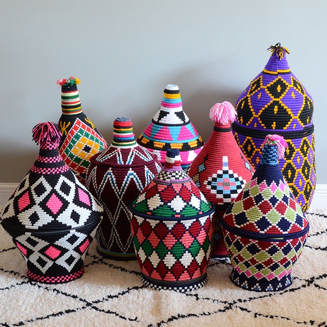 Berber basket(ベルベルバスケット) MOROCCO アンティーク家具からファッションアイテムまで揃うセレクトショップ Gypsy  Flower