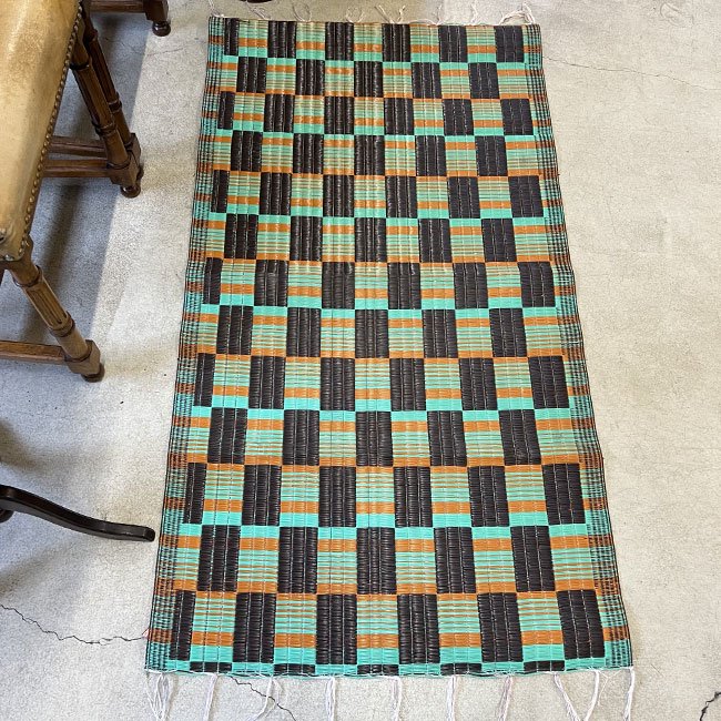 294×66cm 手織り 絨毯 カーペット ヴィンテージ ラグ 175 - ラグ ...