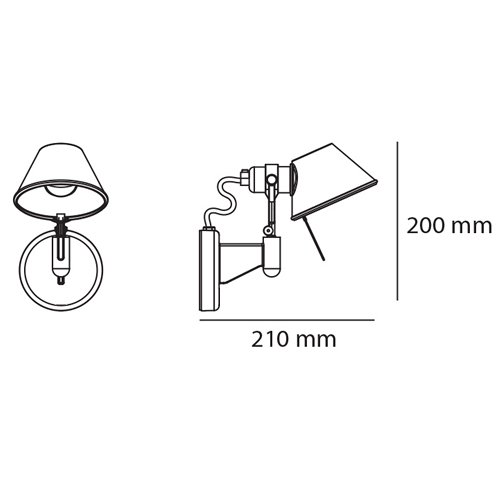 tolomeo faretto micro